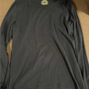 Source Unknown Black Long Sleeve Tee